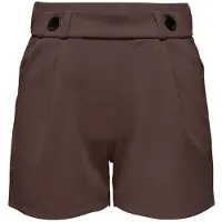 JDY Bandplooibroek 'JDYGeggo' chocoladebruin