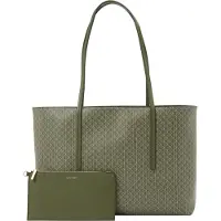 Calvin Klein Shopper olijfgroen