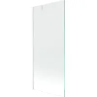 Mexen Next badwand 1-delig 80 x 150 , transparant, wit - 895-080-000-00-00-20