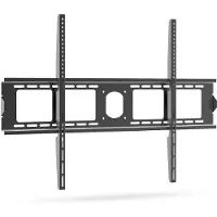 HomeShopXL Vaste TV-wandbeugel - geschikt voor 60” tot 100” schermen - VESA tot 900x600 mm - max. 75 kg draagvermogen - zwart [39686]