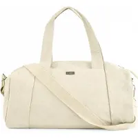 Solier SM05 Shala – Sporttas dames – Lichtgewicht – Ruim hoofdvak – Verstelbare schouderriem – Beige
