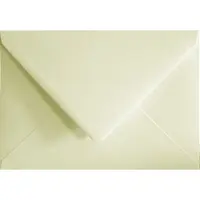 Netuno Gefactureerde ecru enveloppen A5 - 162 x 229 mm - C5 - 20 stuks - NK natgelijmde - 160 gram - Acquerello -