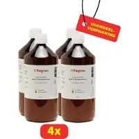 Fagron Groninger Bad/Douche Lotion - Douchegel - 4 x 1000 ml - Voordeelverpakking