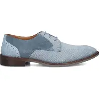 Stefano lauran Heren Geklede Schoenen Msh00100086. - Blauw - Maat 46