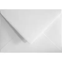 Netuno Gefactureerde witte enveloppen A5 - 162 x 229 mm - C5 - 20 stuks - NK natgelijmde - 160 gram - Acquerello -