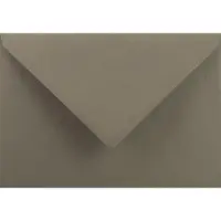 Netuno Gladde grijze enveloppen A5 - 162 x 229 mm - C5 - 20 stuks - NK natgelijmde - 115 gram - Sirio Color -