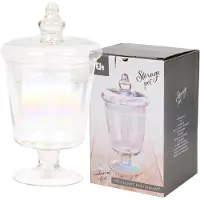 Excellent houseware Excellent Housware Voorraadpot van Glas - Met Deksel - Inhoud 800 ml - 24 cm Hoog - 14 cm breed