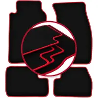 Carlux -RED automatten voor: Nissan 200SX coupé (1988-2003)