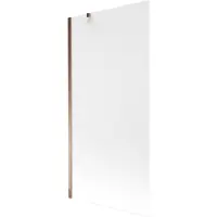 Mexen Next badwand 1-delig 90 x 150 , matglas, roze goud - 895-090-000-00-30-60