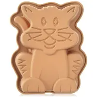 Orion Bakvorm Silicone Kat 20x16x4,5 cm - Springvorm - Vorm voor Bakken - Taartvorm - Bakplaat