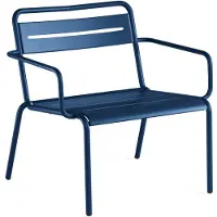 Emu Star Loungestoel Staal 2 stuks