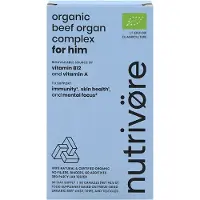 Nutrivore Biologisch Runderorgaan Complex Man - 90 capsules
