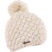 Herman Justin 8100 beige pompon hoed pluche gevoerd