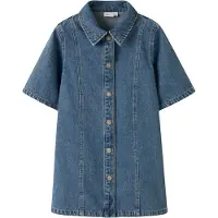 Name it Jurk 'NKFGianna' blauw denim
