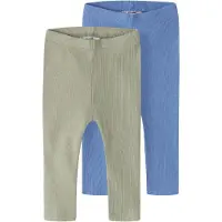 TWO SOON Leggings blauw / kaki
