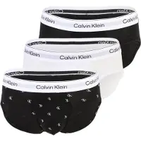 Calvin Klein Underwear Slip lichtgrijs / zwart / offwhite