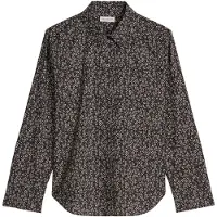 Marc O'Polo Blouse lichtgrijs / donkergrijs / zwart