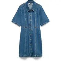 Vero Moda Jurk 'VMDaisy' blauw denim