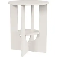Vicco Vareo Salontafel – 40 x 40 cm Wit