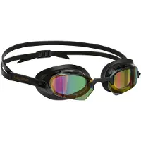 Madwave Edge Racing Mirror Swimming Goggles Zwart