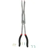 Ks Tools 500.7015 Precisie-borgveertang Geschikt voor borgringen Buitenringen 12-30 mm