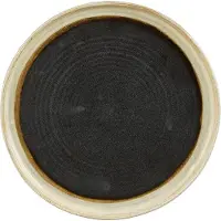 Mica Decorations Dinerbord Ethan Wit / Zwart D 27 H 2,5 Cm