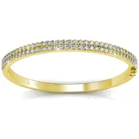 MYC Paris Glamour armbanden - Goud en kristal