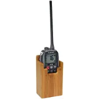 Bamboo Gps-vhf Wood Support Box Goud 68 x 140 x 45 mm