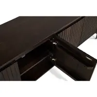 Fonq Grand Tv-Meubel Donkerbruin Mangohout - B 210 cm