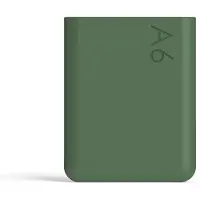 MemoBottle Siliconen Hoes - Mos groen / A6