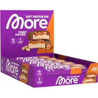 More Nutrition More Protein Bar | Peanut Caramel | Eiwitreep | Geen toegevoegde suiker |