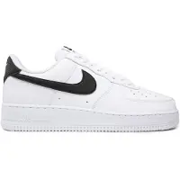 Nike Sneakers laag 'Air Force 1 07' zwart / wit