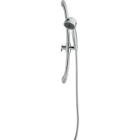 Plieger Ronda Glijstangset - 3 standen - Handdouche - Doorsnede Ø 8 cm - Glijstang - Chroom