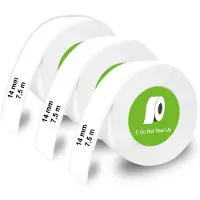 Olympia OL 6312 Thermische Labels - Etiketten - Doorlopend - Wit - Thuis/ Hobby/ Kantoor - voor Thermische Label Printer P22-serie - 3-Pack