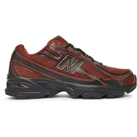 New Balance Sneakers laag '740' roestbruin / zwart