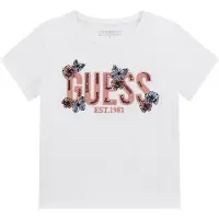 GUESS T-shirt Korte Mouw ORGANIC COTTON STRETCH kind 12 ans