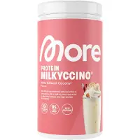 More Nutrition More Protein Milkyccino | White Almond Coconut | Geen koffiesmaak | Eiwitpoeder met cafeïne |