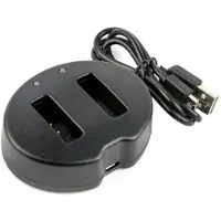 123accu Canon NB-13L / CB-2LHE / 9841B001 USB Dubbellader (4.2V, 0.8A, huismerk)