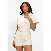Notre-V Dames Jumpsuits Nv-hanneke - Ecru - Maat XL