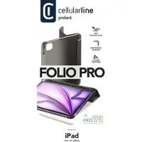 Cellularline Case Folio Voor Ipad Pro 13 Inch Beschermhoes Zwart