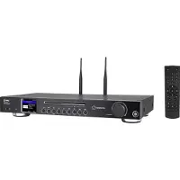 Renkforce RF-DAB-IR1702 Internetradio met CD-speler DAB+, FM, Internet CD, Bluetooth, DLNA, WiFi, Internetradio Incl. afstandsbediening Zwart