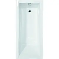 Plazan Modern ligbad acryl 130x70cm wit glans