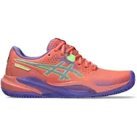 Asics Gel-challenger 15 Padel Shoes Oranje EU 43 1/2 Vrouw
