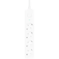 BlueBuilt Stekkerdoos 4-voudig 3 meter Wit