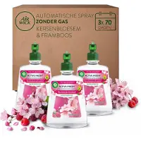 Air Wick - Active Fresh Luchtverfrisser Kersenbloesem - 3 Navullingen