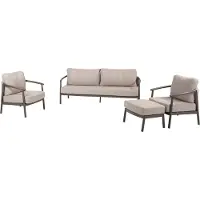 4 Seasons Outdoor Barolo stoel bank loungeset 4 delig terre Taste 4SO