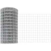 vidaXL Euro Hek 0,8 x 10 m PVC-gelaagd ijzer