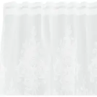 vidaXL Lacegordijn Wit 140 x 1200 cm Polyester