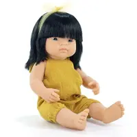 Miniland Asian Baby Doll 38 Cm Geel Kinderen
