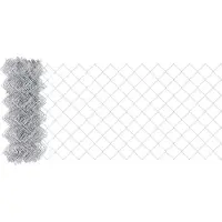 vidaXL gaashek met betonnen voetstuk 25 x 0,4 m Gegalvaniseerd staal